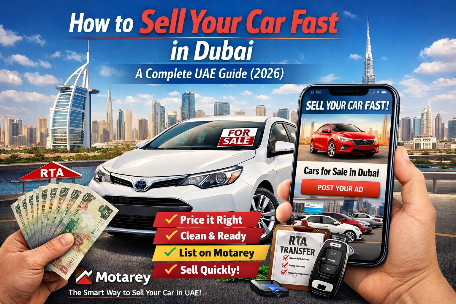 How to Sell Your Car Fast in Dubai: A Complete UAE Guide 2026