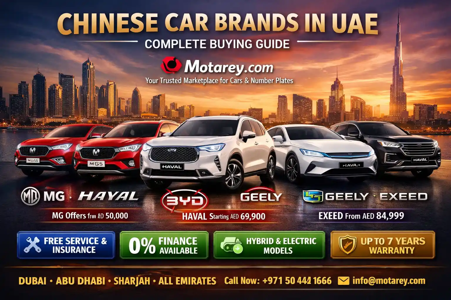 Chinese Car Brands in UAE - Complete Buying Guide